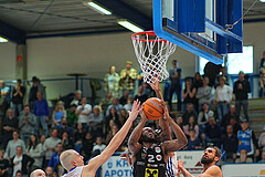 Basketball Superliga 2024/25, 10.Plazierungsrunde Oberwart Gunners vs. Flyers Wels