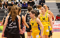 Basketball Damen Superliga 2023/24, Grunddurchgang 9.Runde SKN St. Pölten vs. Vienna United