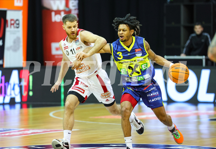 Basketball Superliga 2023/24, Gruunddurchgang 19.Runde BC Vienna vs. UBSC Graz


