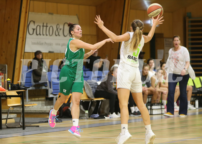 Basketball Damen Superliga 2021/22, Grunddurchgang 1.Runde Basket Flames vs. KOS Celovec