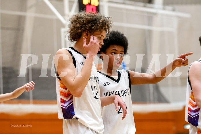 08.03.2025 Österreichischer Basketballverband 2024/25, SLMU16, Post SV Wien vs Dornbirn Lions