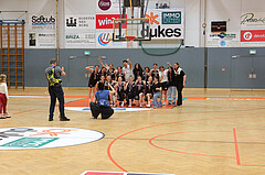 Superliga 2022/23, WU19 Finale, Siegerehrung Basketduchess Klosterneuburg vs. Vienna United


