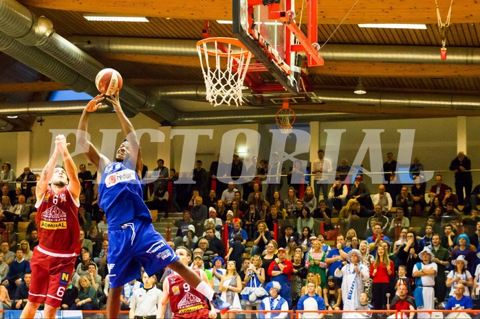 Basketball ABL 2015/16 Grunddurchgang 23.Runde Traiskirchen Lions vs. Oberwart Gunners