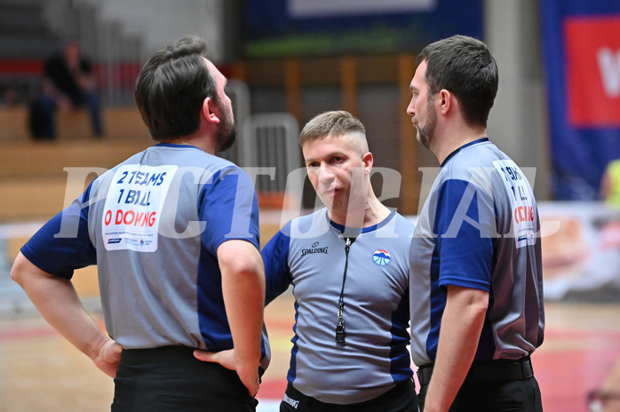 Basketball, Superliga 2024/25, 9. Plazierungsrunde, Flyers Wels vs. UBSC Graz,
