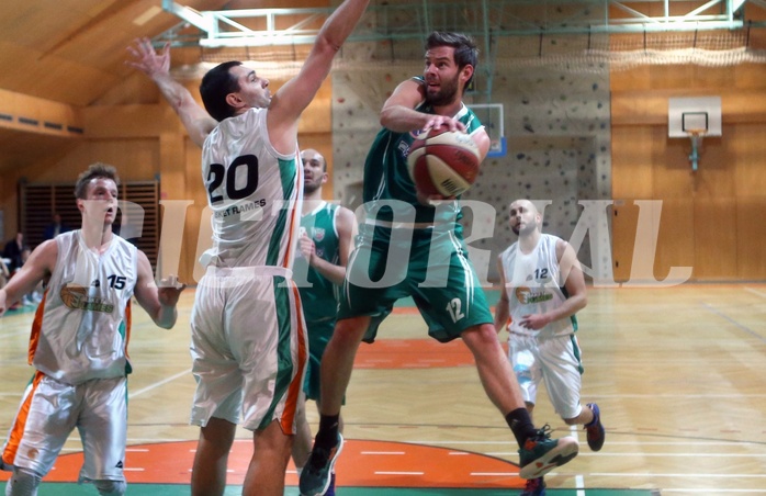 Basketball 2.Bundesliga 2016/17, Grunddurchgang 16.Runde Basketflames vs. Mattersburg Rocks


