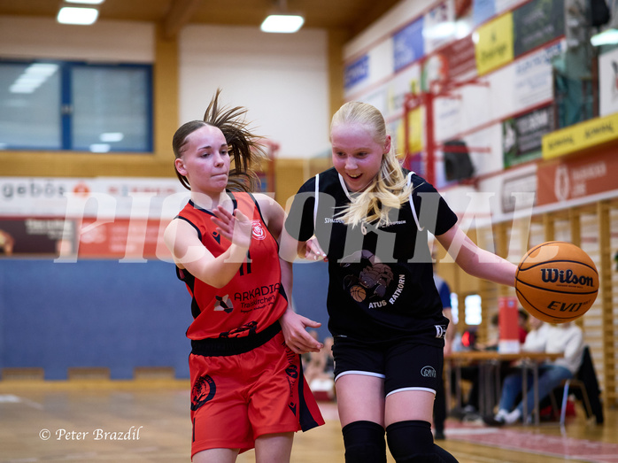 Basketball Superliga 2024/25, SLWU14 Traiskirchen Lionesses vs. Gratkorn Scorpions


