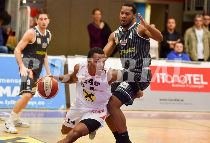 Basketball ABL 2015/16 Grunddurchgang 10.Runde WBC Wels vs Guessing Knights