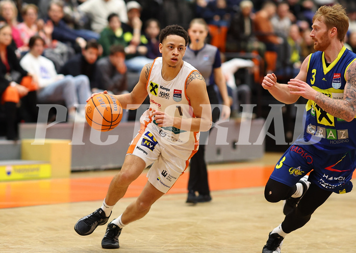 Basketball Superliga 2024/25, Grunddurchgang 20.Runde Klosterneuburg Dukes vs. UBSC Graz


