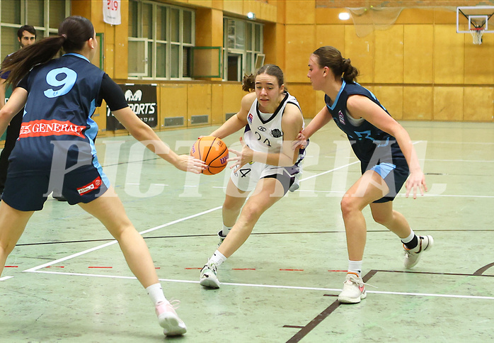 Basketball Damen Superliga 2024/25, Grunddurchgang 6.Runde Vienna United vs. Vienna Timberwolves


