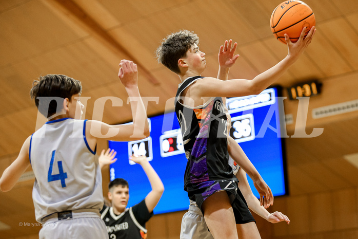 09.03.2025 Österreichischer Basketballverband 2024/25, SLMU14, STARS Basketball vs Vienna United