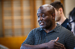 Basketball, Basketball Zweite Liga, Grunddurchgang 15.Runde, Mattersburg Rocks, Dornbirn Lions, James WILLIAMS (Headcoach)