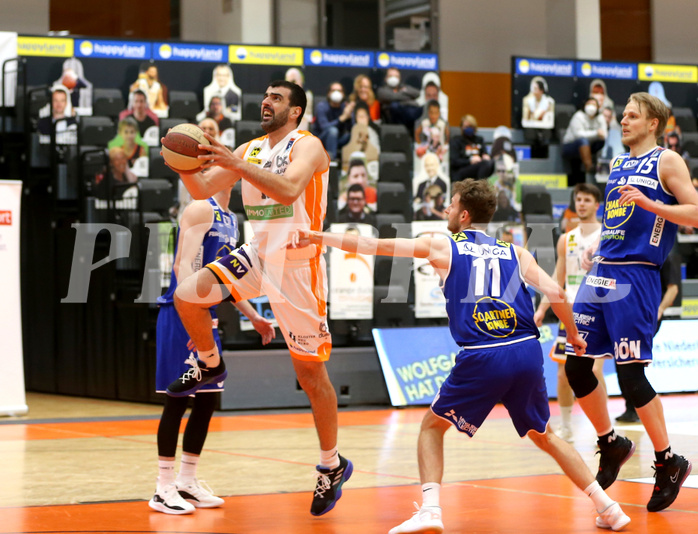 Basketball Superliga 2020/21, 8. Plazierungsrunde Klosterneuburg Dukes vs. Gmunden Swans


