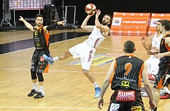 Basketball ABL 2015/16 Grunddurchgang 23.Runde BC Vienna vs. Fürstenfeld Panthers