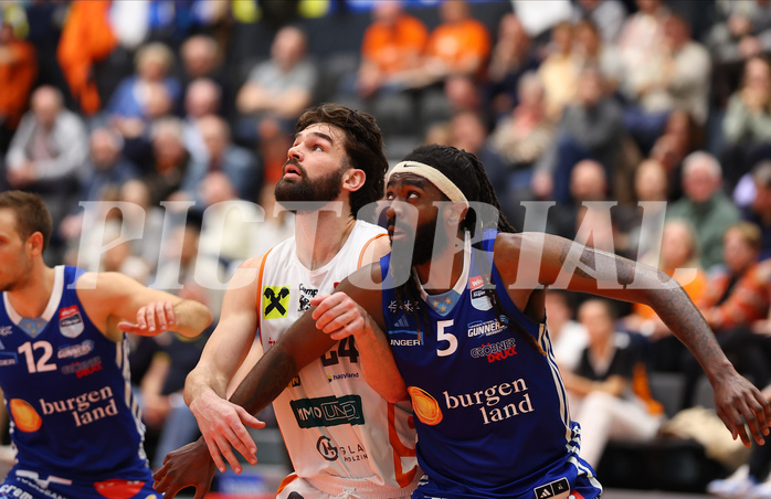 Basketball Superliga 2024/25, 9.Plazierungsrunde Klosterneuburg Dukes vs. Oberwart Gunners


