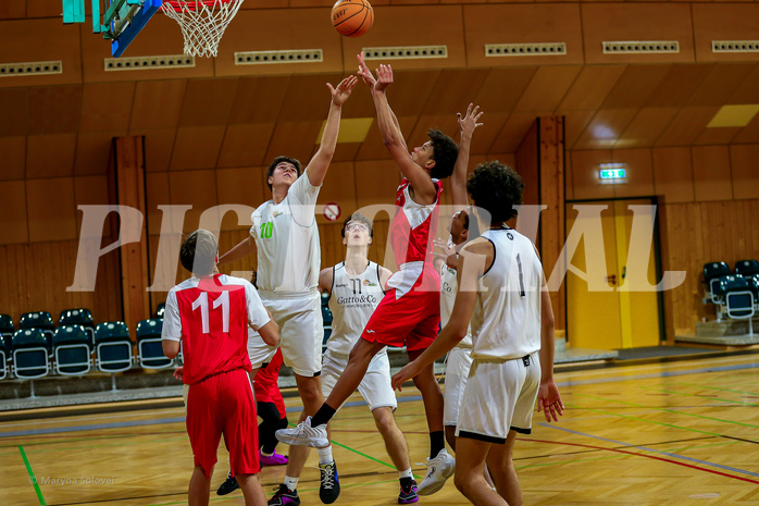 26.11.2024 Österreichischer Basketballverband 2024/25, SLMU19 Basket Flames vs. Mattersburg Rocks