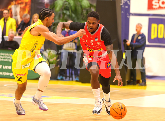 Basketball Superliga 2023/24, Playoff, Viertelfinale Spiel 2 SKN St. Pölten vs. Traiskirchen Lions