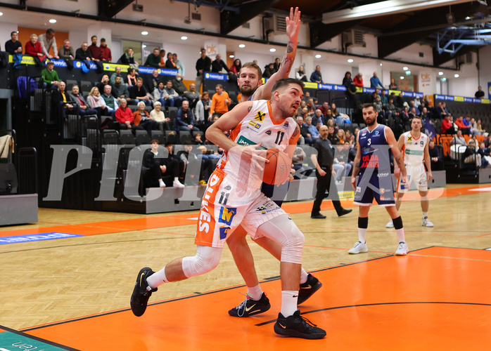 Basketball Superliga 2022/23, Grunddurchgang 14.Runde Klosterneuburg Dukes vs. BBC Nord


