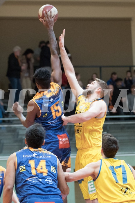 Basketball ABL 2017/18 Grunddurchgang 21.Runde UBSC Graz vs. Fuerstenfeld Panthers