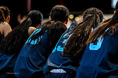 15.02.2025 Österreichischer Basketballverband 2024/25, SLWU19, Basket Flames UNION vs. Vienna Timberwolves