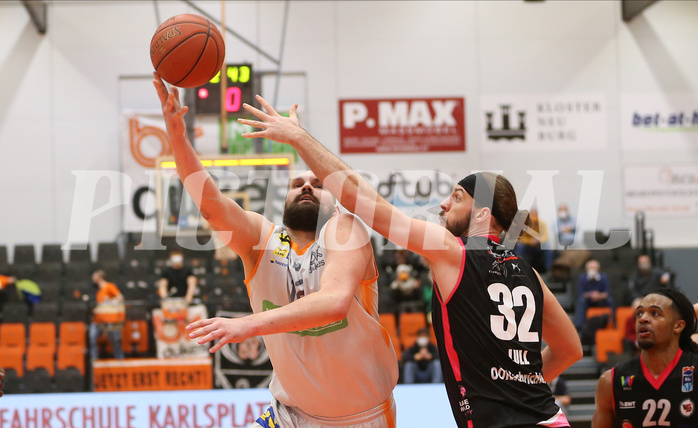 Basketball Superliga 2021/22, Grunddurchgang 17.Runde Klosterneuburg Dukes vs. Flyers Wels