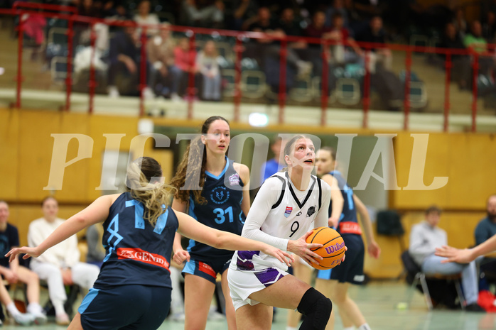 Basketball Damen Superliga 2024/25, Grunddurchgang 6.Runde Vienna United vs. Vienna Timberwolves