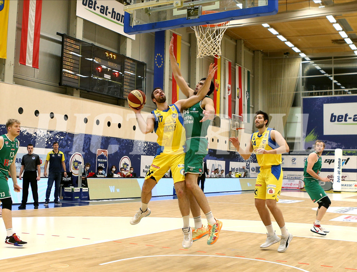 Basketball Superliga 20120/21, 1. Plazierungsrunde SKN St.Pölten vs. Kapfenberg Bulls


