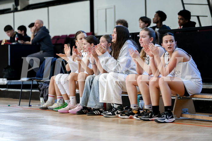 02.03.2025 Österreichischer Basketballverband 2024/25, SLWU16 Basket Flames UNION vs. DBB  Basketgirls Wels