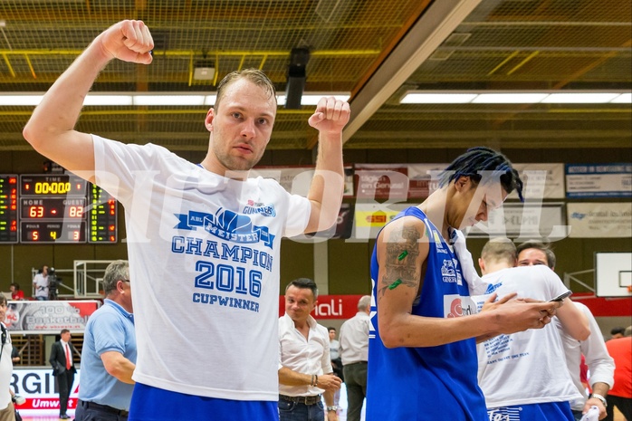 Basketball ABL 2015/16, Playoff Finale Spiel 3 WBC Wels vs. Oberwart GUNNERS