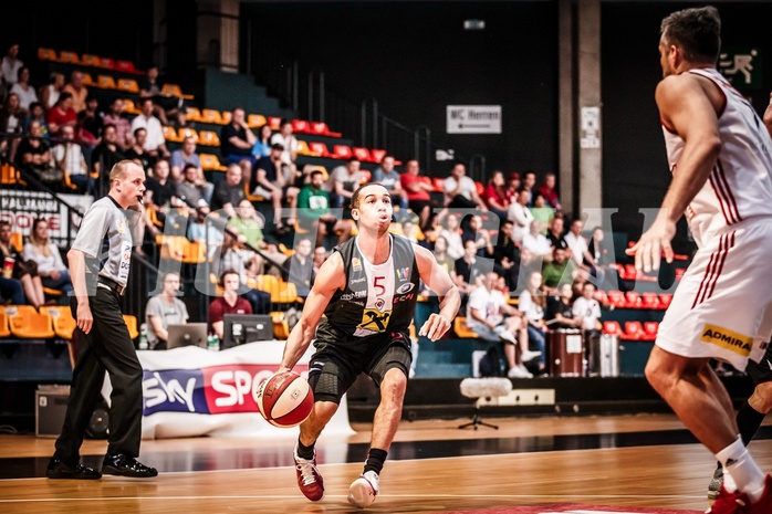 Basketball, ABL 2017/18, Playoff VF Spiel 2, BC Vienna, WBC Wels, Siyani Chambers (5)