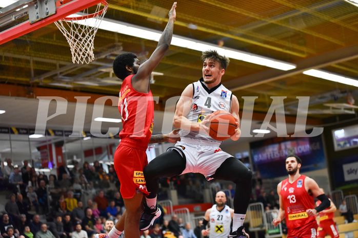 Basketball Superliga 2021/22, 5. Qualifikationsrunde. Flyers Wels vs. Traiskirchen