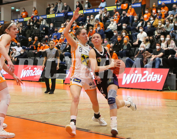 Basketball Damen Superliga 2021/22, Finale Spiel 1 BK Duchess Klosterneuburg vs. Vienna United