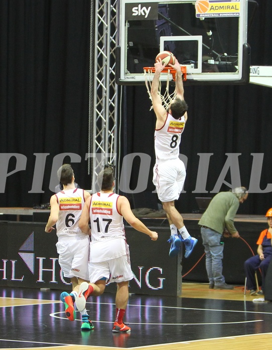Basketball ABL 2015/16 Grunddurchgang 23.Runde BC Vienna vs. Fürstenfeld Panthers