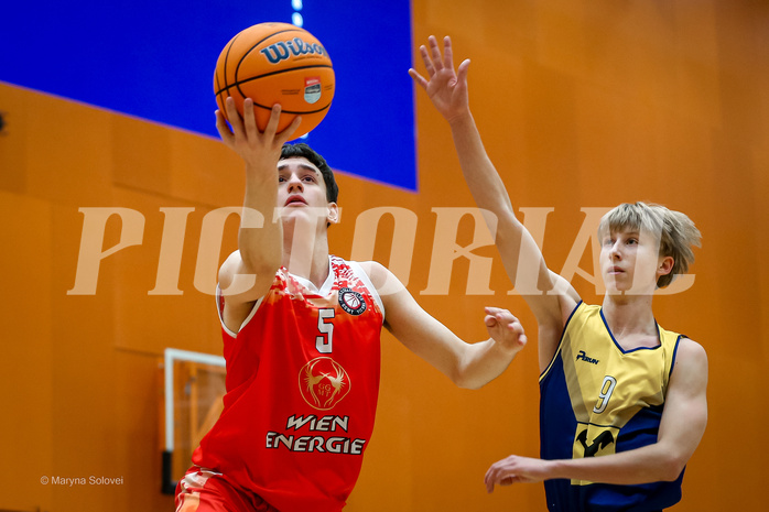 19.01.2025 Österreichischer Basketballverband 2024/25, SLMU19, BC Vienna vs UBSC Gratzer Stahl Graz