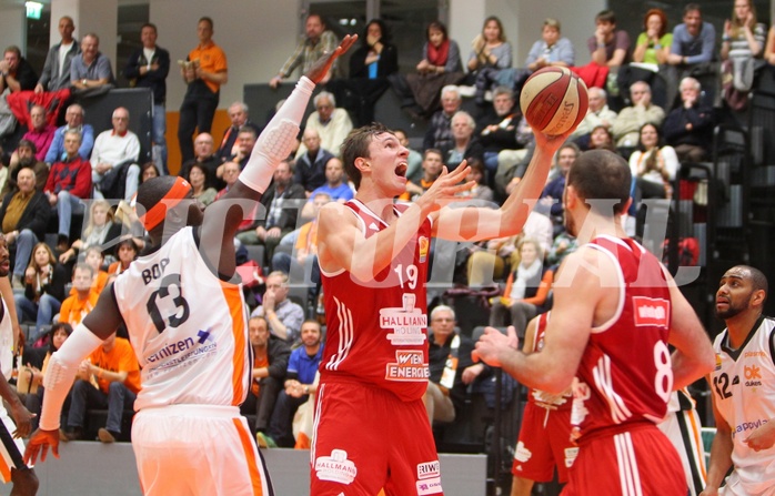 Basketball ABL 2015/16 Grunddurchgang 10.Runde BK Dukes Klosterneuburg vs. BC Vienna


