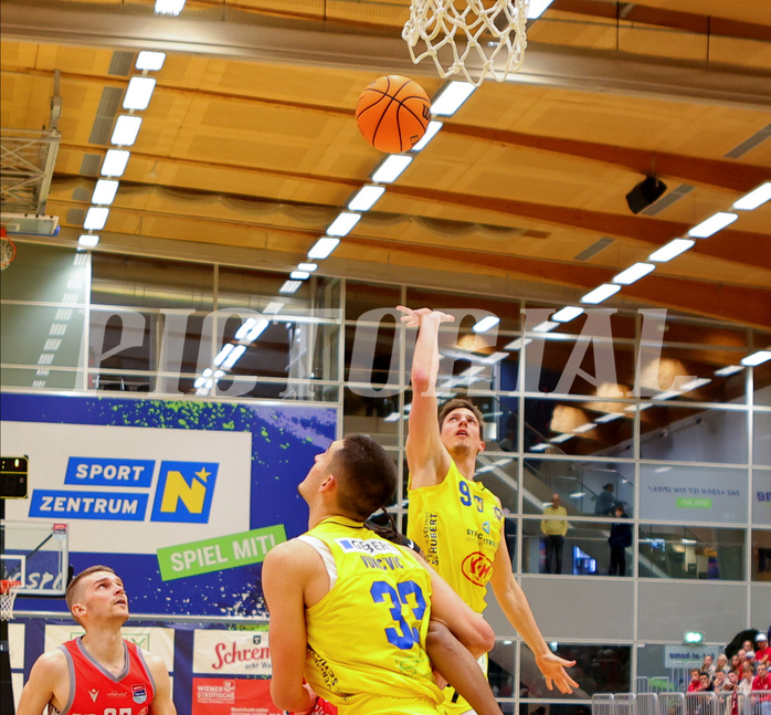 Basketball Superliga 2023/24, Playoff, Viertelfinale Spiel 2 SKN St. Pölten vs. Traiskirchen Lions