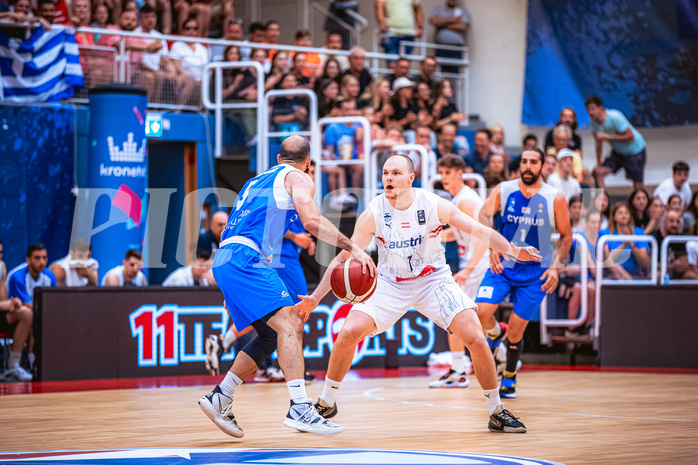 Basketball, FIBA Men´s Eurobasket Qualifiers 2023, , Österreich, Zypern, Sebastian Käferle (7)