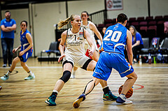 Basketball, Win2Day Basketball Damen Superliga 2023/24, Grunddurchgang 12.Runde, Basket Flames, DBB LZ OÖ, Isabelle Fleischanderl (7), Eva Pichler (20)