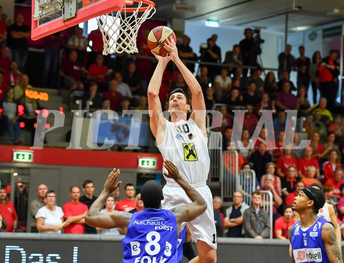 Basketball ABL 2016/17 Halbfinale Spiel 4 WBC Wels vs Gunners Oberwart