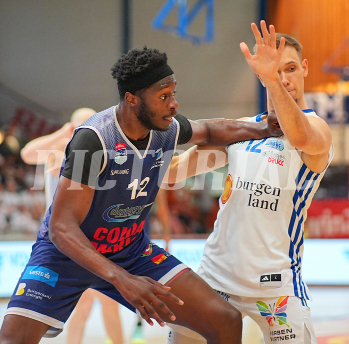 Basketball, Basketball Superliga 2024/25, Playoffs, Finale Spiel 1, Oberwart Gunners vs. BBC Nord Dragonz