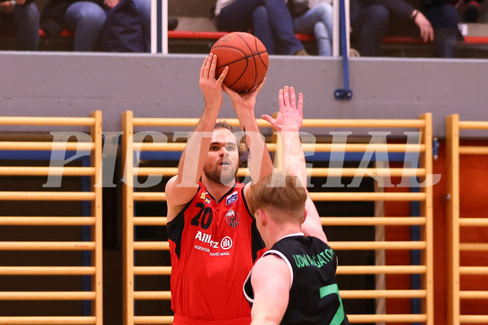 Basketball Zweite Liga 2022/23, Grunddurchgang 14.Runde Mistelbach Mustangs vs. Deutsch Wagram