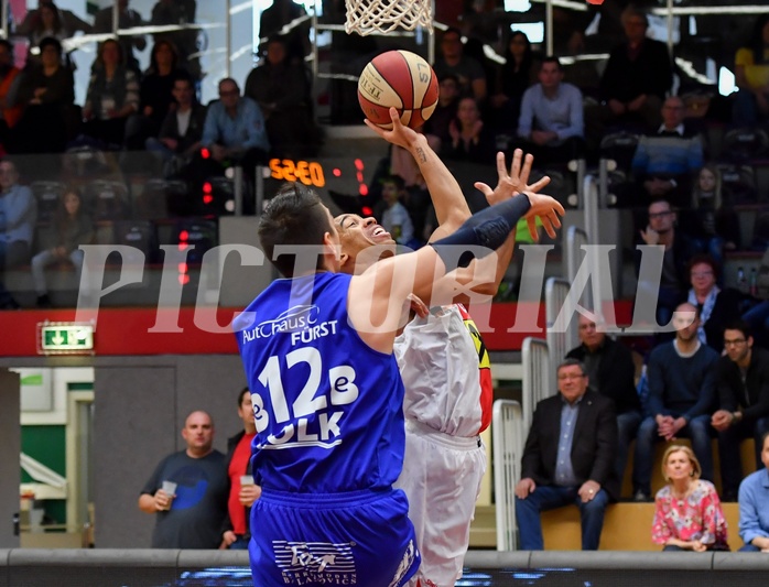 Basketball ABL 2017/18 Grunddurchgang 30. Runde Flyers Wels vs Oberwart Gunners