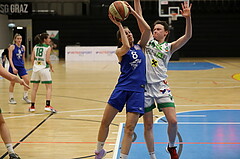 13.03.2022, Basketball Damen Superliga 2021/22, Grunddurchgang 9.Runde,  
UBI Holding Graz vs. Vienna D.C. Timberwolves,  