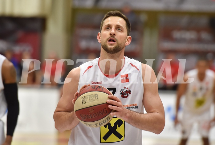 Basketball ABL 2015/16 Playoff Viertelfinale Spiel 1 WBC Wels vs Kapfenberg Bulls