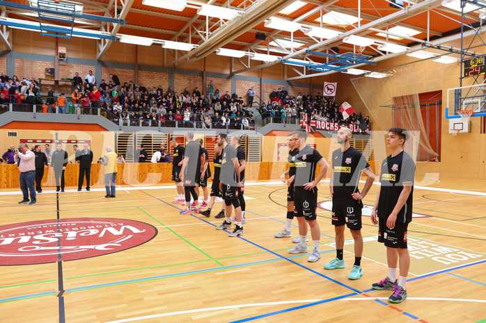 Basketball Zweite Liga 2022/23, Playoff, Semifinale Spiel 1 Mistelbach Mustangs vs. Mattersburg Rocks


