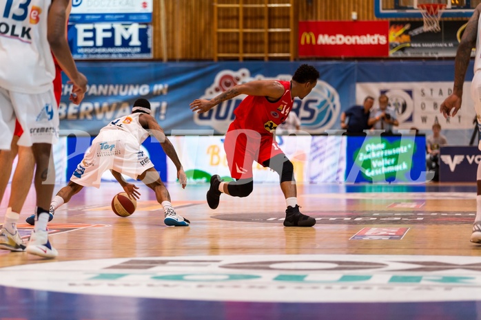 Basketball, ABL 2016/17, Playoff HF Spiel 5, Oberwart Gunners, WBC Wels, Derek Jackson Jr. (6)
