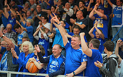 Basketball, Basketball Superliga 2024/25, Playoffs, Finale Spiel 1, Oberwart Gunners vs. BBC Nord Dragonz