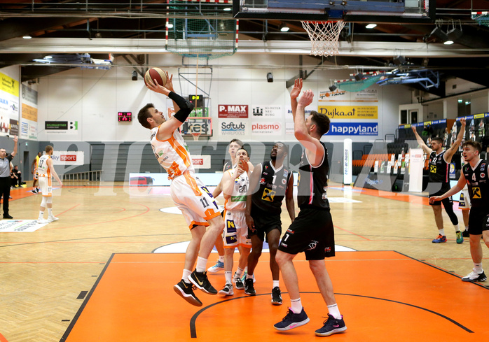 Basketball Superliga 2020/21, 6. Plazierungsrunde Klosterneuburg Dukes vs. Flyers Wels


