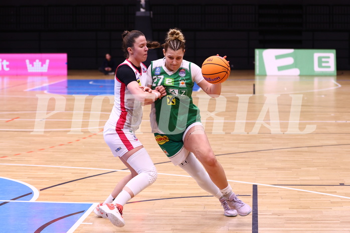 22.03.2025, Graz, Raiffeisen Sportpark, Basketball Damen Superliga 2024/25, Semifinale Spiel 2, UBSC-DBBC Graz vs. UBI Graz ,  