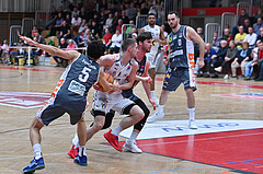 Basketball, Superliga 2024/25, Plazierungsrunde 7.Runde, Flyers Wels vs. Klosterneuburg Dukes,
