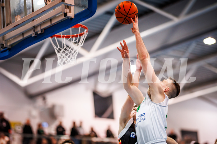 Basketball, Basketball Zweite Liga 2023/24, Grunddurchgang 14.Runde, Deutsch Wagram Alligators, Vienna United, Branislav Balvan (14)